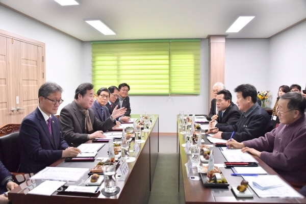 이낙연 국무총리 부여군 방문