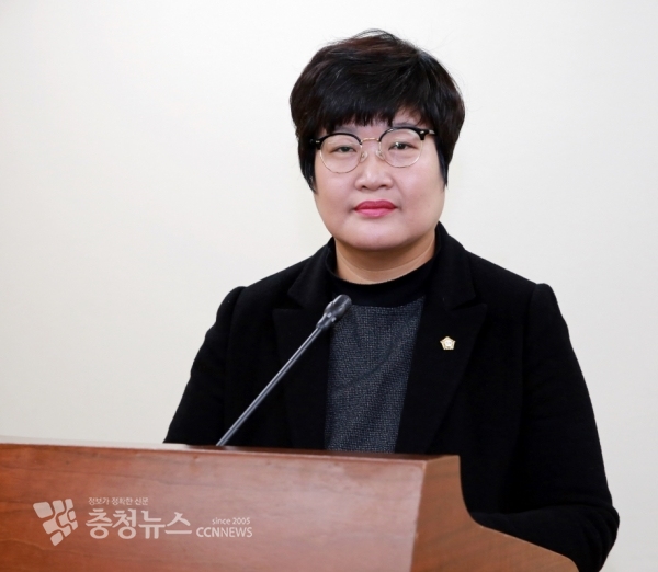 아산시의회 김희영 의원 / 충청뉴스 최형순 기자