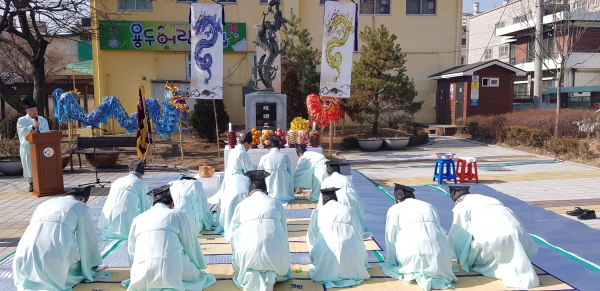 용신제, 제례모습