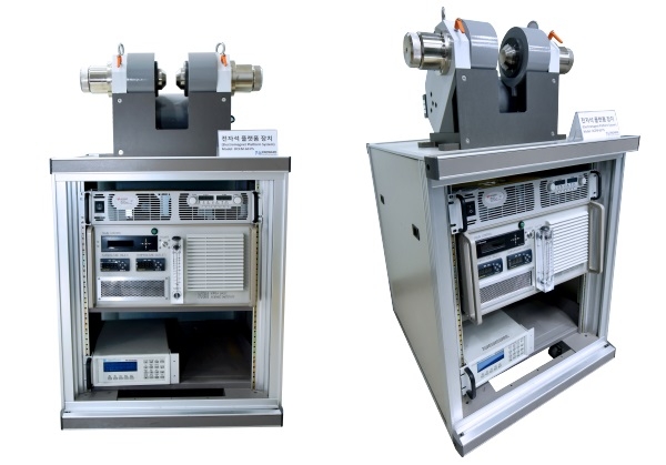 KBSI가 개발한 벤치탑 전자석 플랫폼 시스템