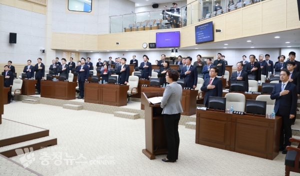 세종시의회 제55회 임시회 개회…19일간 회기 진행