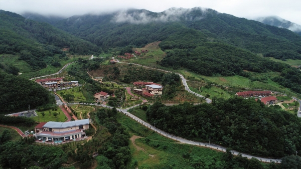 국립산림치유원 주치지구 전경