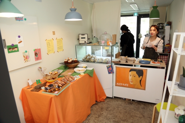 한남대 '창업존 Chang(e) Up Zone' 모습 (내부)