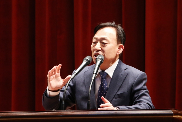 간부공무원 대상으로 2019년 성인지 감수성 및 예산 교육에서 설동호 교육감 당부의 말