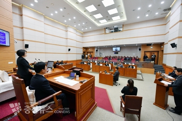 보령시의회 제214회 임시회 개회