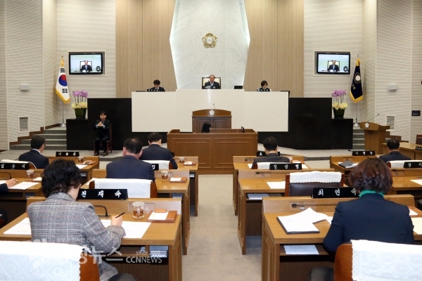 당진시의회, 제60회 임시회 개회 / 충청뉴스 최형순 기자