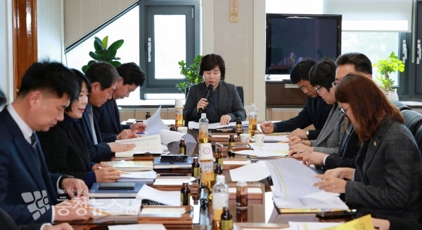 아산시의회, 제1회 의원회의 / 충청뉴스 최형순 기자