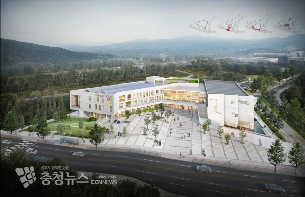 아름청소년수련관 조감도