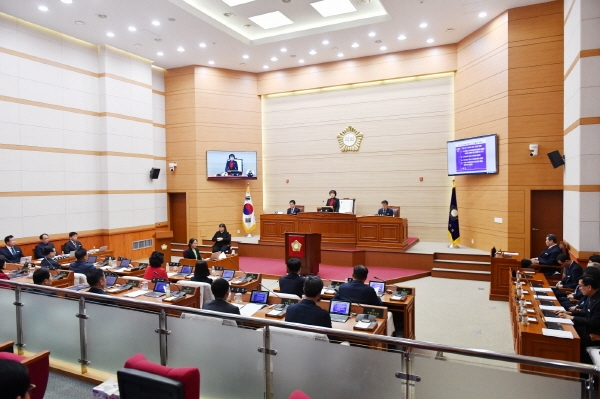 보령시의회, 제214회 임시회 폐회