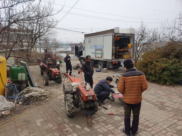 농업기계 순회 교육 실시