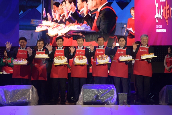 2019논산딸기축제 딸기케익 만들기 퍼포먼스