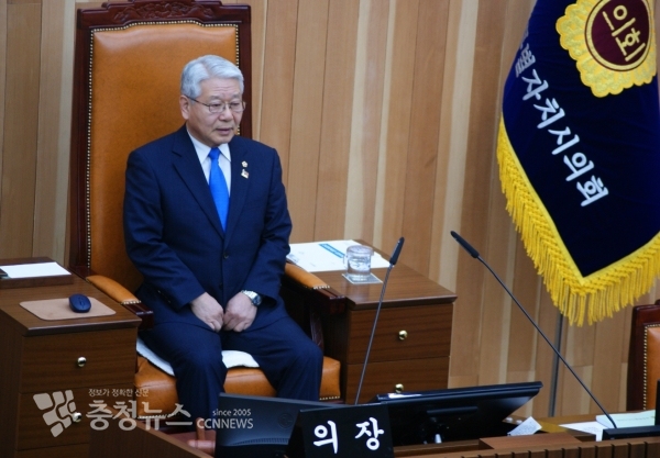 서금택 세종시의회 의장 / 충청뉴스 최형순 기자