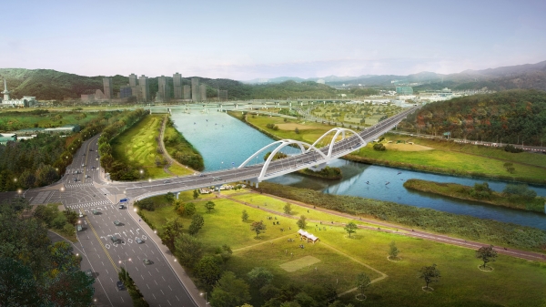 한샘대교 조감도