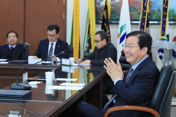 대형건축공사장 일자리창출 협약식 개최