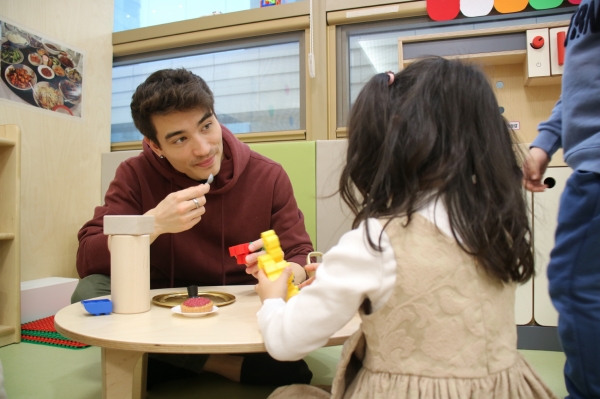 골프존뉴딘그룹의 직장 어린이집 놀이존