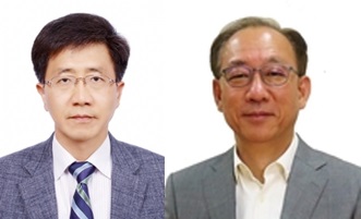 (좌)한국원자력연구원 박원석 원장, (우) ETRI 김명준 원장