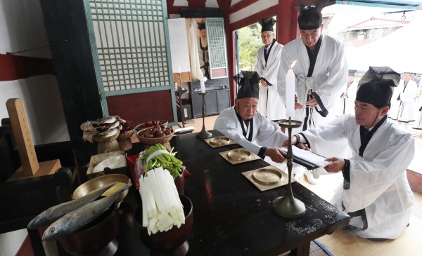 대전 동구, 문충사(文忠祠) 춘계 제향 봉행