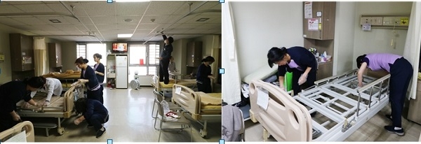 대전대 둔산한방병원 봄맞이 대청소.