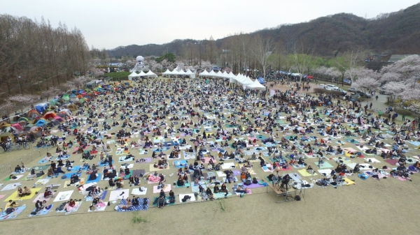 축제장 전경 모습