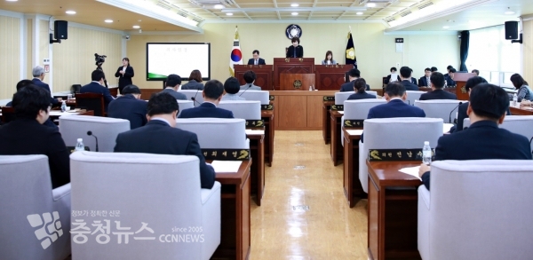 아산시의회, 제211회 임시회 개회