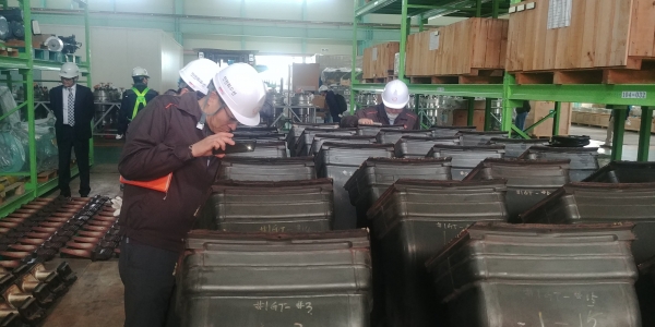 지난 10일 군산발전본부 계획예방정비공사 현장을 발전기자재 제조분야 강소 신규기업에 개방하는 현장 설명회 개최