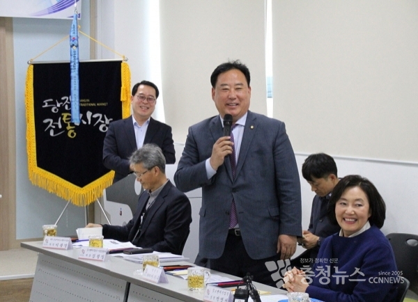 당진 방문한 박영성 중기부장관과 어기구 국회의원