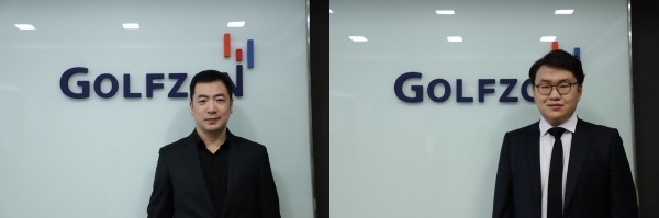 합창단 단원 중 솔로 파트를 담당하고 있는 (좌)강상민(41세) 단원과 (우) 윤용준(26세) 단원