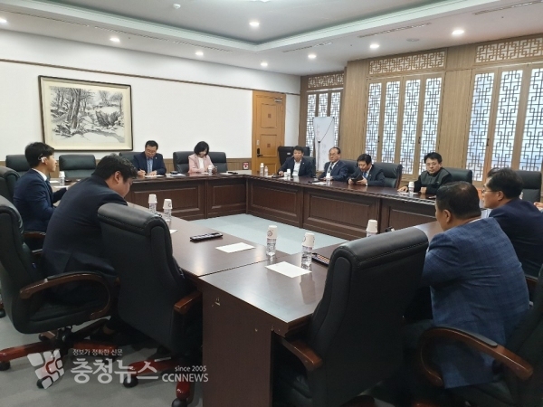 12일 대전시의회 더불어민주당 의원 총회