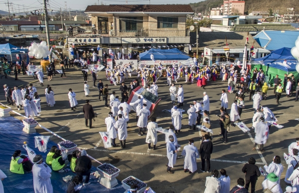 지난 4.4독립만세운동 걷기체험(4월 3일)