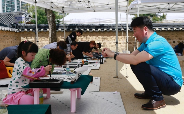 지난해 전국휘호대회