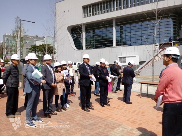 세종시 한솔동 복합커뮤니티센터 ‘정음관’ 예비 준공검사