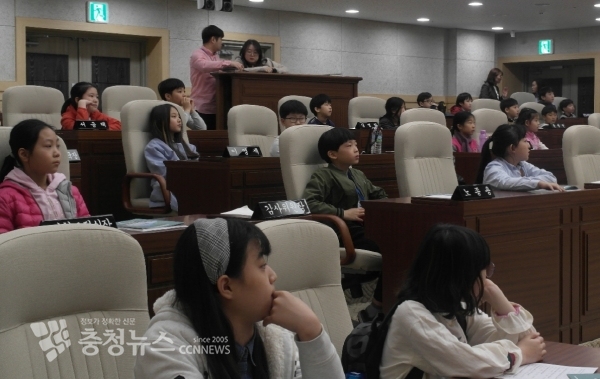 세종시의회 청소년 의회교실 개최