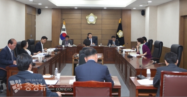 천안시의회 경제산업위원회(위원장 이종담) / 충청뉴스 최형순 기자