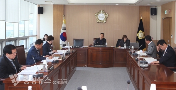 천안시의회, 복지문화위원회(위원장 이준용) / 충청뉴스 최형순 기자