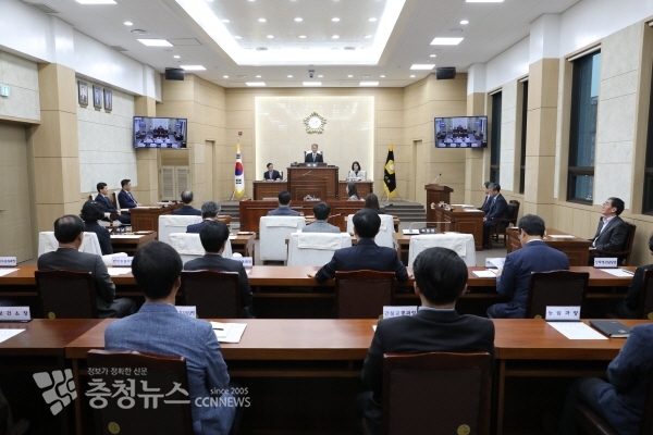 계룡시의회 제135회 임시회 개회