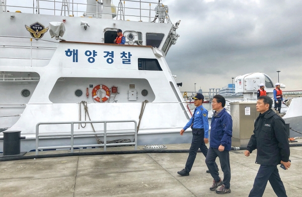 해상 치안현장 점검