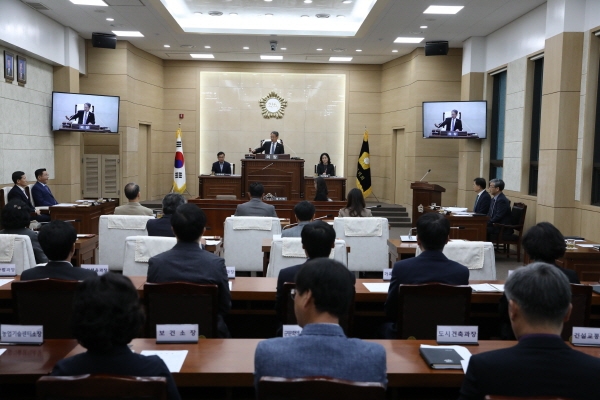 계룡시의회 제135회 임시회 폐회