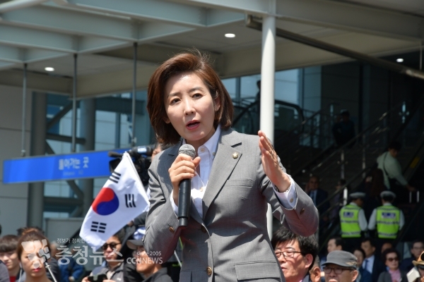 나경원 한국당 원내대표