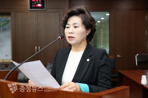 태안군의회 전재옥 의원, 예산낭비 사례 공개 앞장서 / 충청뉴스 최형순 기자