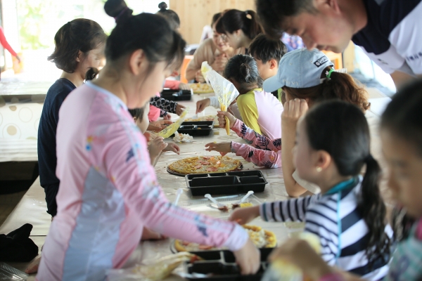 농촌체험여행 장면