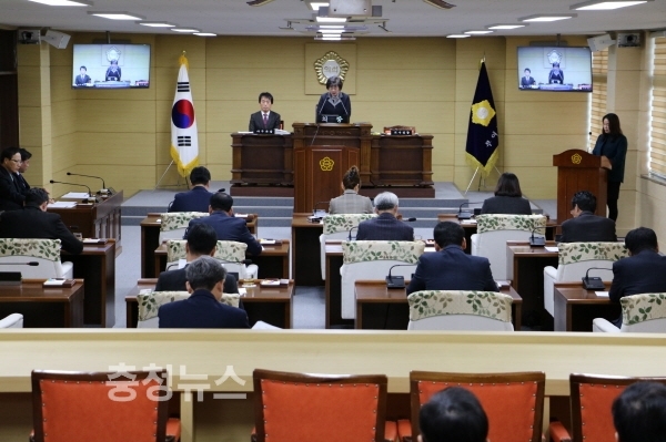 부여군의회 임시회