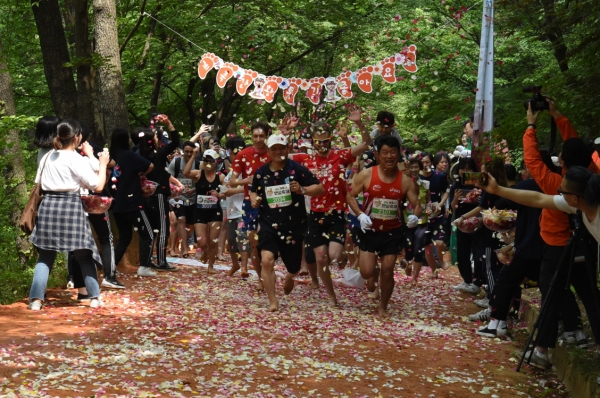2019계족산 맨발축제_맨발마라톤 출발모습