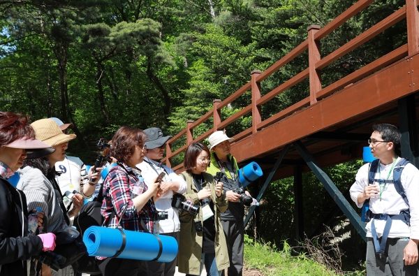국립산림치유원 팸투어