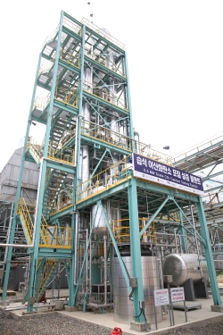 습식 이산화탄소 포집 실증 플랜트