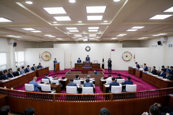 공주시의회 제208회 임시회 폐회