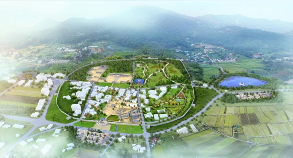 면천읍성 복원 조감도