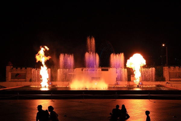 엑스포과학공원 한빛광장 음악분수 '고별전' 개최