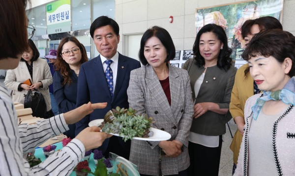사회적경제 기업과 함께하는 우수 생산품 직거래 장터 ‘가치가게’ 현장 모습
