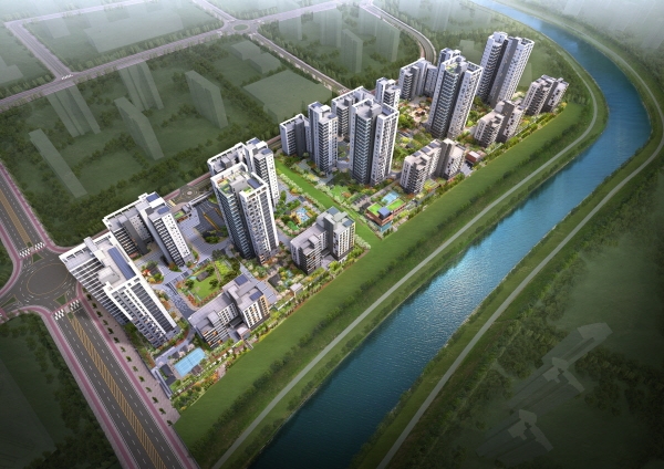 세종 더휴 예미지_L1 L2 전체조감도