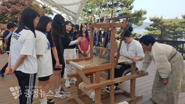 삼베 길삼짜기 체험